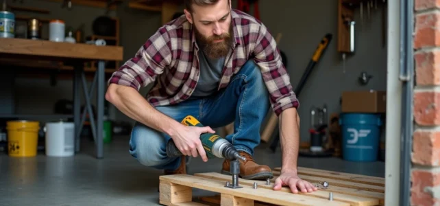 Astuces et conseils pratiques pour fixer des palettes au sol de manière durable